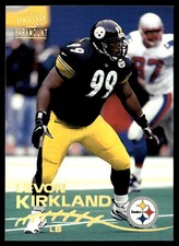 1998 Pacific Paramount Levon Kirkland Pittsburgh Steelers #187
