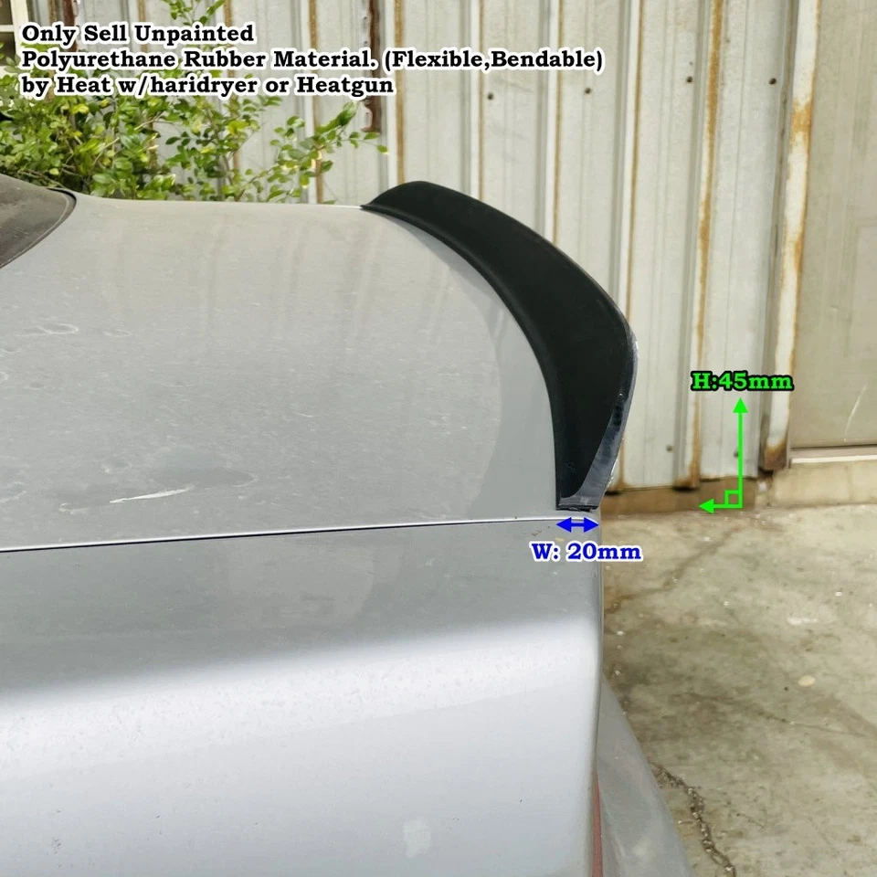 Alerón trasero SpX Duckbill 240S para Chrysler Concorde 1998~2004 sedán Foto 3 de 4