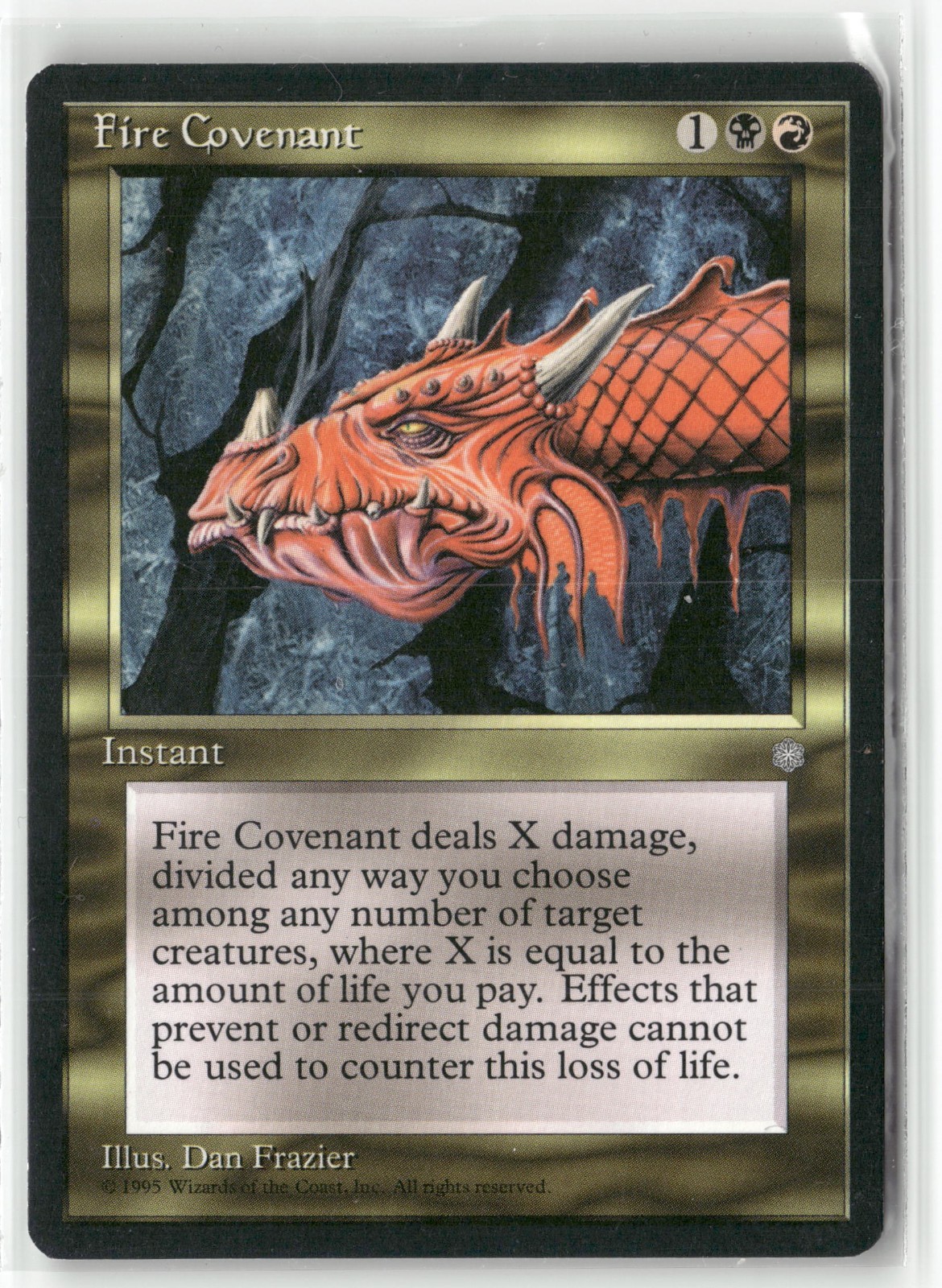 Ice Age Magic: The Gathering Fire Covenant LP MTG