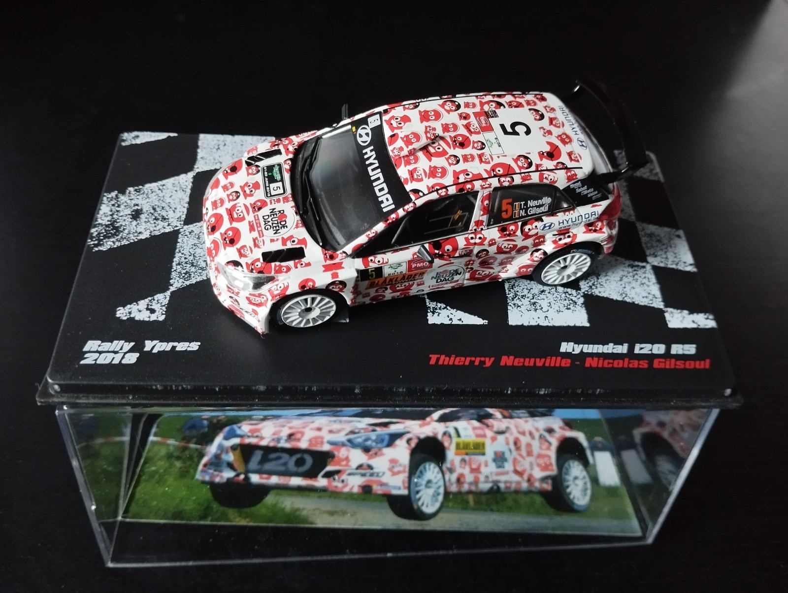 1/43 Hyundai i20 #5 Rallye Ipress 2018 S.Leob Ixo D'occasion