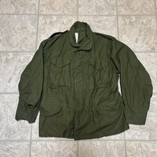 Vintage M-65 Jacket Mens Medium Short Coat Cold Weather Field OG-107 80s