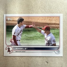 2022 Topps - Mike Trout, Shohei Ohtani #159 Angels