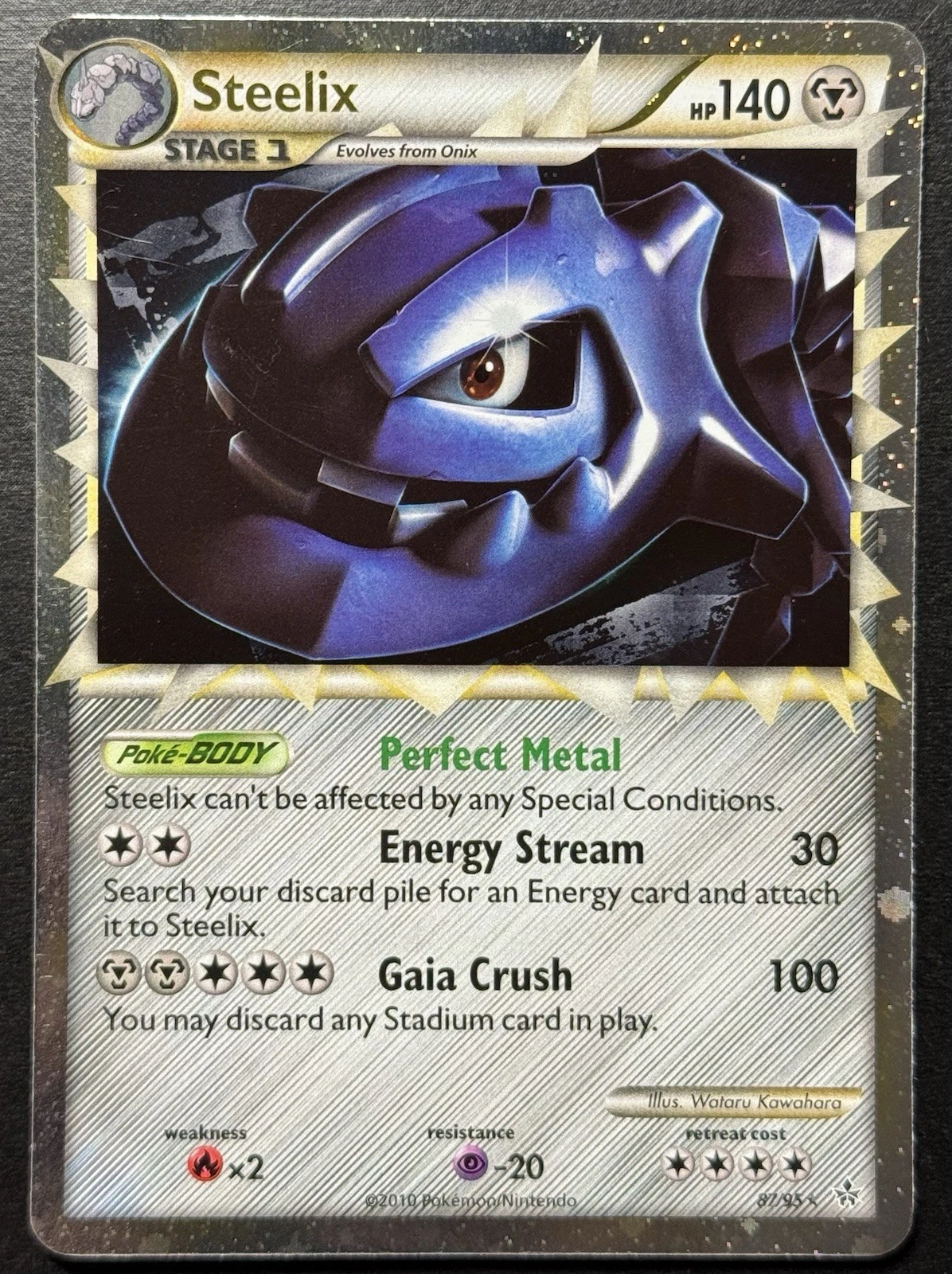 Deal for Pokemon TCG Unleashed Steelix Prime 87/95 Holo