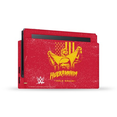 OFFIZIELLE WWE HULK HOGAN VINYL SKIN DECAL FOR NINTENDO SWITCH CONSOLE & DOCK