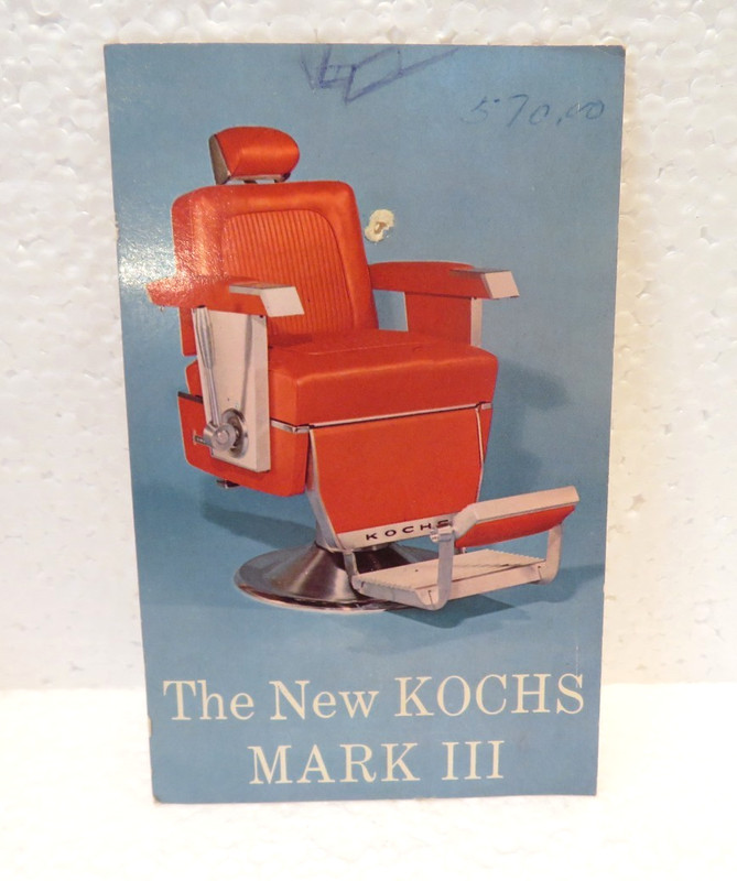 Theo Kochs Mark III Barber Chair Postcard