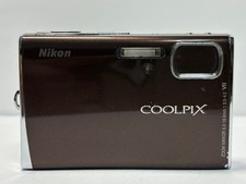 Nikon COOLPIX S50 Compact Digital Camera Brown Tested NIKKOR Lens