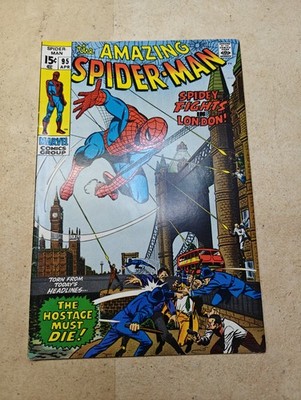 The Amazing Spider-Man #95 Marvel Comic Doc Ock Goblin Lizard 1971 