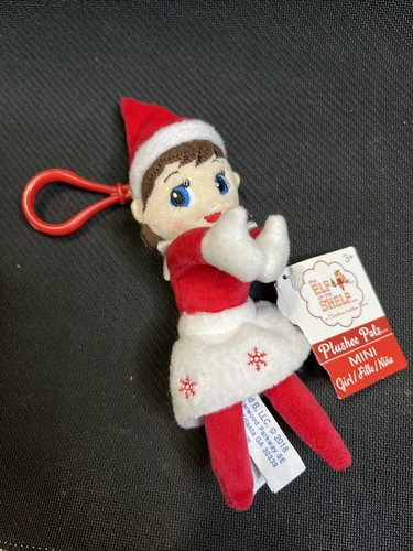 Elf on The Shelf Plushee Pals 6” (Girl Elf) 4in Dog Arctic Mini Clip-Ons NWT - Bild 4 von 11