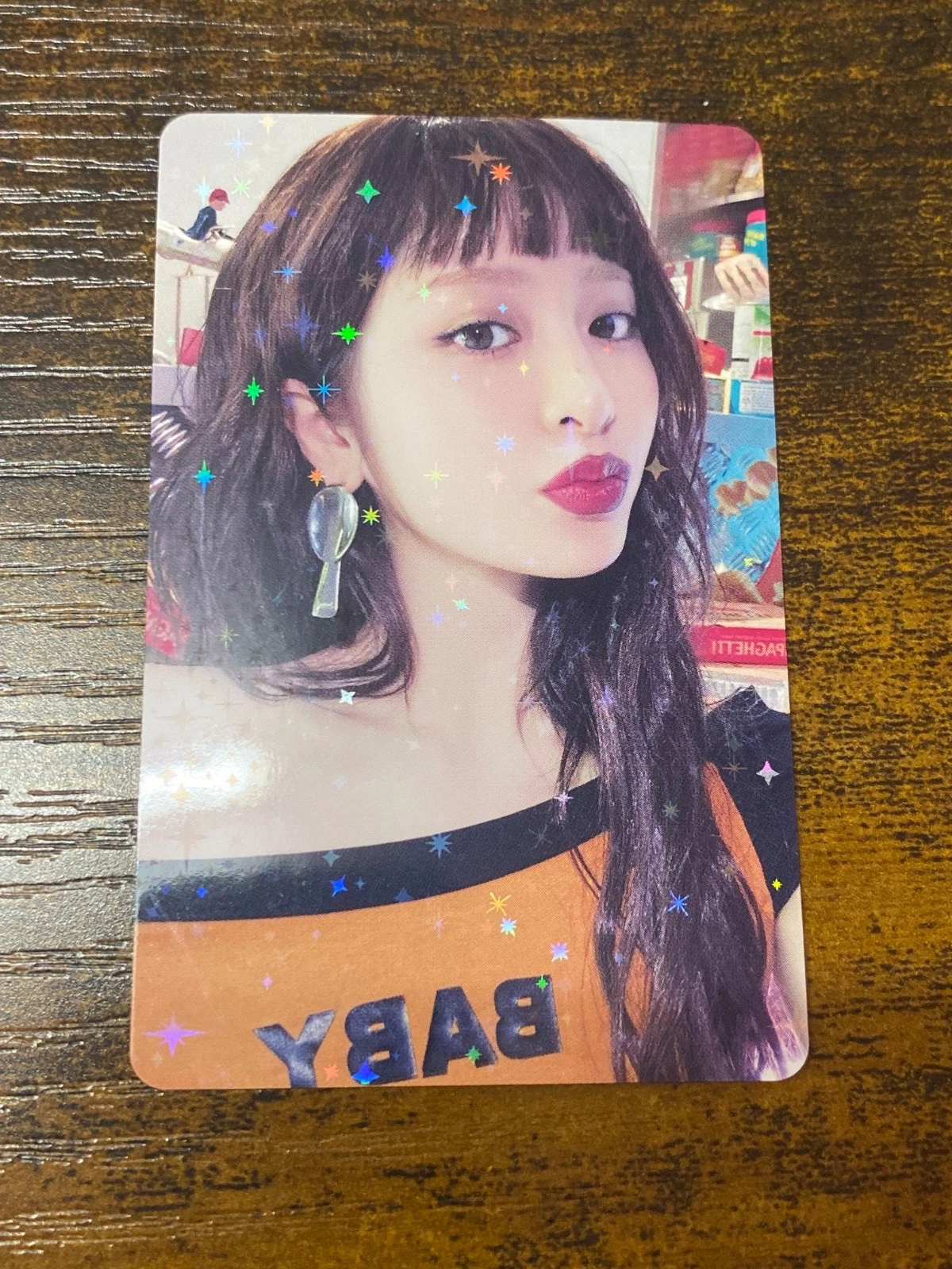 Yunjin - Spaghetti POB photocard photocard