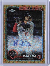 2024 Topps Pro Debut #PDC-96 Kevin Parada Chrome Auto Gold Mini Diamond #/50