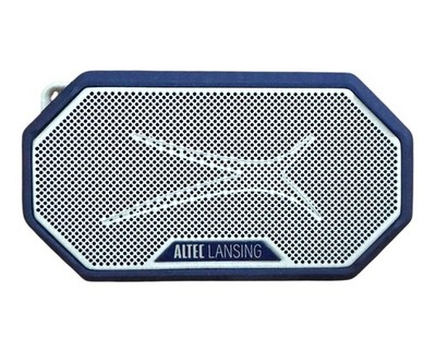 Altec Lansing HydraMini 2.0 Bluetooth Speaker Waterproof Blue Open Box