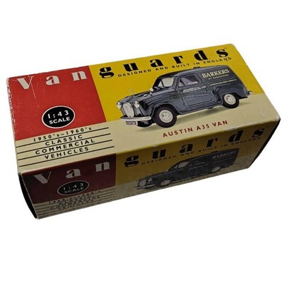 Vintage die-cast miniature car Austin A35 Van
