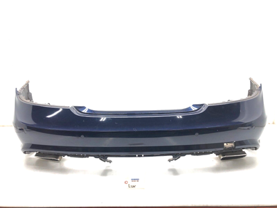 12-14 W218 MERCEDES Cls550 Sport Rear Bumper Cover White OEM 