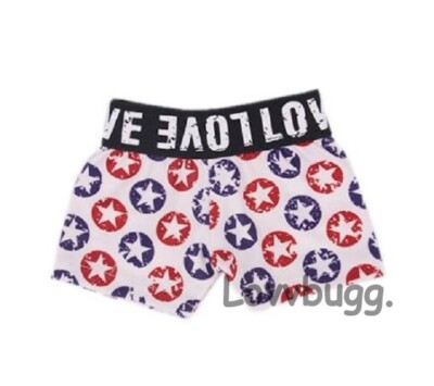 Stars Boxer Shorts Panties Underwear for American Girl Boy 18'' Doll Clothes