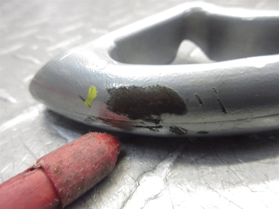 2006 02-06 Harley Davidson V-ROD VRSCA VROD Left Rear Passenger Foot Peg Bracket - Image 2 of 4