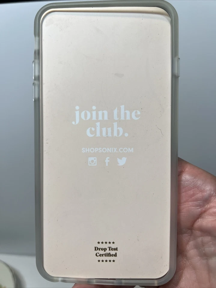 Sonix iPhone 8 Plus/7 Plus/6s Plus/6 Plus Clear Coat Case - Lemons New No Box - Image 3 of 4