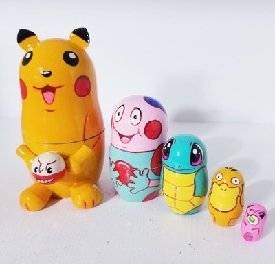 pokemon nesting dolls