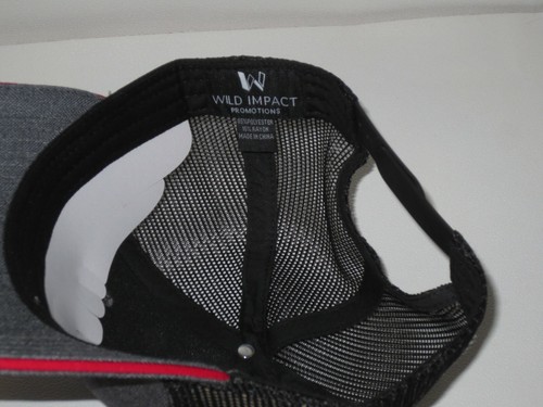*NEW! Snap-On Tools Hat Cap 3D "S" LOGO Cap Gray & Black, MESH BACK *Snap-Back* - Picture 6 of 6