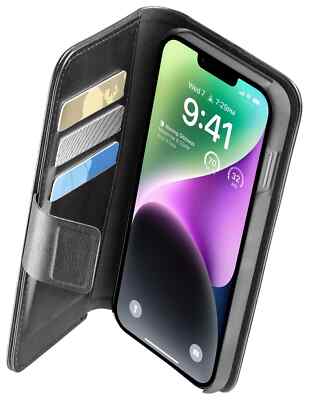 Cellularline Case BOOK AGENDA für iPhone 14 Schutzhülle Bookcover