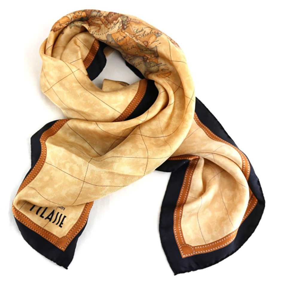 NEW ALVIERO MARTINI 1° CLASSE Scarf GEO Female Geo Black 3190