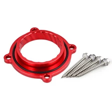 Red Aluminum Throttle Body Spacer w/Bolts For Jeep Wrangler JK JL JT 2012-2018