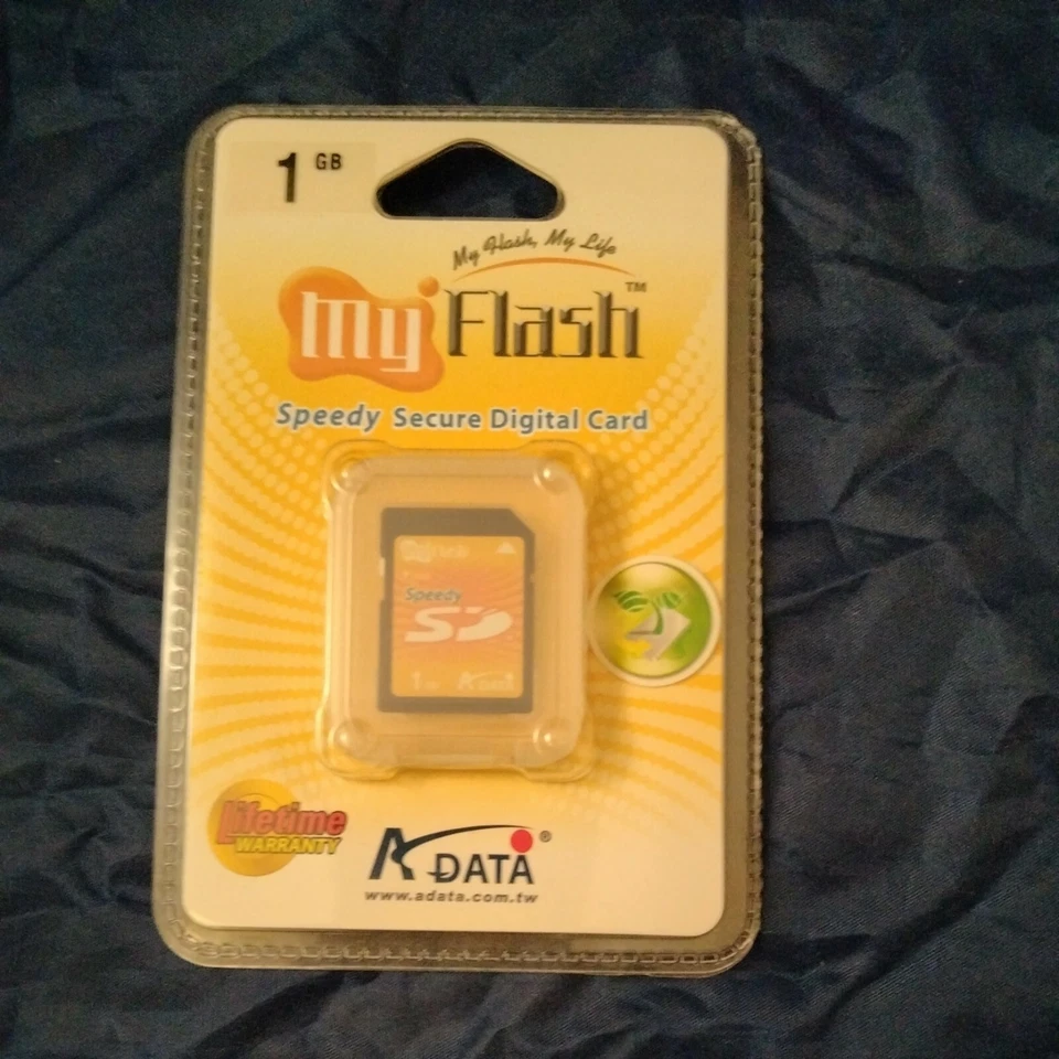 Adata 1GB Speedy Secure Digital SD Card (STI-SD-1GB) - Image 2 of 4