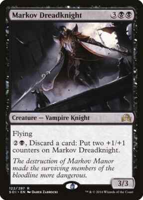 MTG Markov Dreadknight - Shadows over Innistrad - Magic The Gathering [Top]