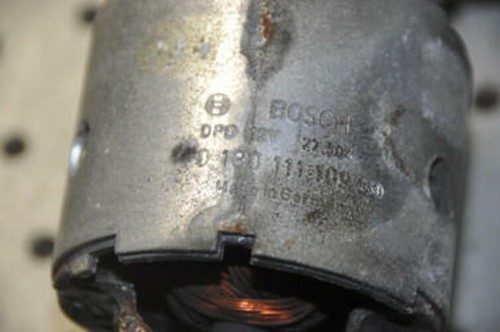 1) DD Mercedes BENZ 201-820-06-42 Used OEM BLOWER MOTOR BOSCH 130111109 From: - Picture 5 of 12