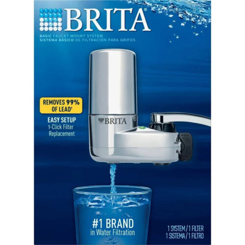 Brita Basic Kitchen Sink On Tap Faucet Water Filter System Filtration Purifier - Picture 11 of 14