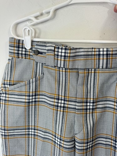 Vintage 1970’s Jaymar Sansabelt Size Plaid Disco Men’s Dress Slacks Pants 33x26 - Bild 4 von 9