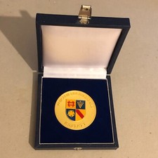 Medaille Kreisfeuerwehrverband Rastatt - FÜR TREUE DIENSTE, Silber 925 im Etui