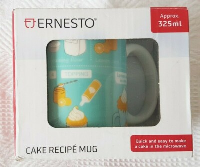 Kuchen Rezept Becher 325ml ~ Zitronenkuchen ~ verpackt ~ Quick Microwave Cook ~ von Ernesto