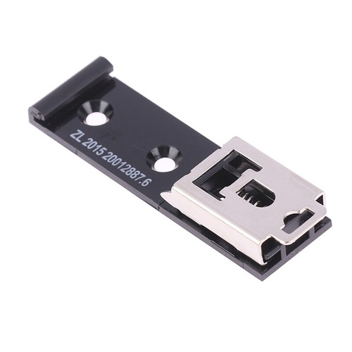1Pcs 35MM U Shaped DIN Rail Holder Rail Buckle Rail Fixed Clamp Fasten Clip _yi - Afbeelding 4 van 10
