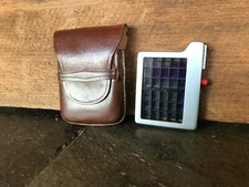 German Vintage Weston Metraphot Camera Accessory  Original Leather Case 