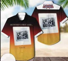 Lynyrd Skynyrd Skynyrd's First And Last Album Cover Hawaiian Shirt,shirt US size
