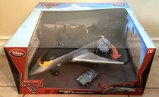 Disney Pixar Cars 2 Siddeley Spy Plane Jet Shoot out for sale
