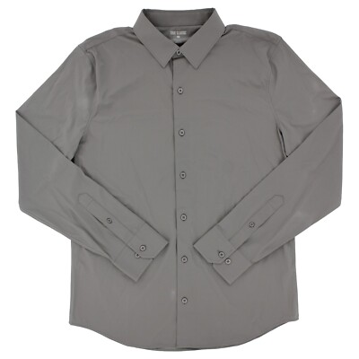 True Classic Carbon Gray Lightweight Dress Shirt | Small / S True Classic Carbon Gray Lightweight Dress Shirt | Small / S