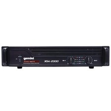 Gemini XGA-2000 2000 Watt RMS Professional DJ PA Power Amplifier Amp