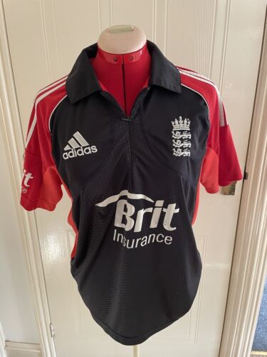 ENGLAND 2012 adidas ONE DAY T20 CRICKET SHIRT - Picture 1 of 6