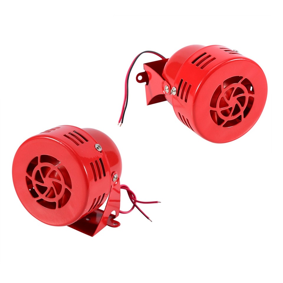 12V Motor Driven Siren Air Sirens Sound Alarm Truck Motorcycle For