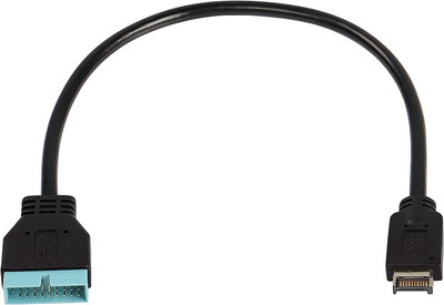 USB 3.1 Type-E Male to USB 19/20 Pin Header Male Adapter Extension Cable for Mot