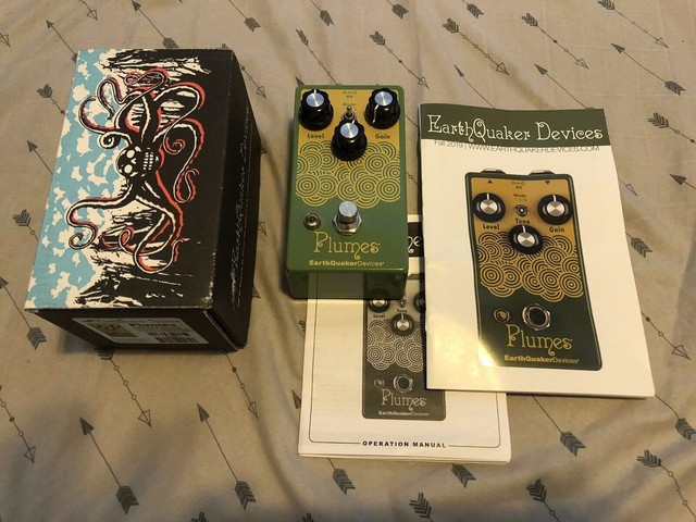 EarthQuaker Devices Plumes Guitar Distortion Effects Pedal for sale online | eBay