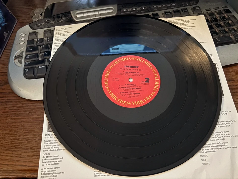Loverboy Lovin' every Minute of it- 1985 CBS Record - Imagem 4 de 4