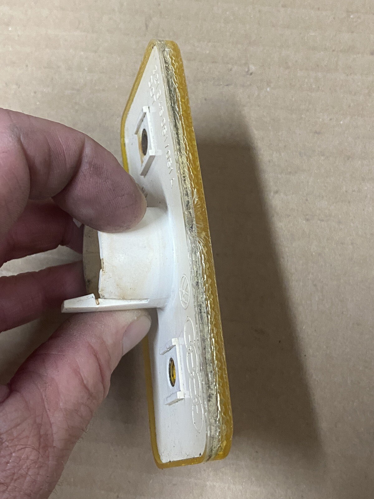 VW Volkswagen Rabbit Cabriolet Front Amber Side Marker Light 85 93 