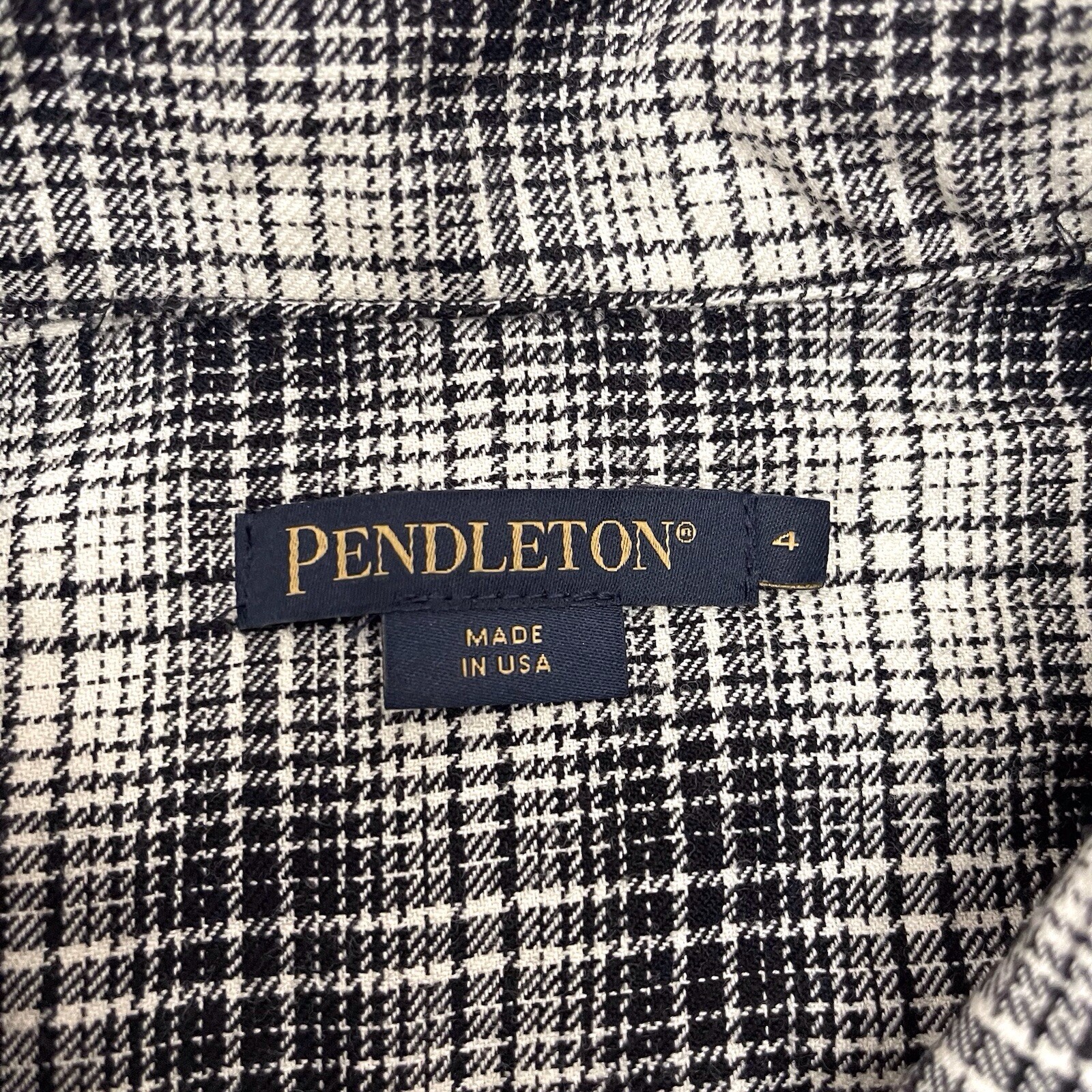 Pendleton Women’s Black/White Double Breasted Vir… - image 4