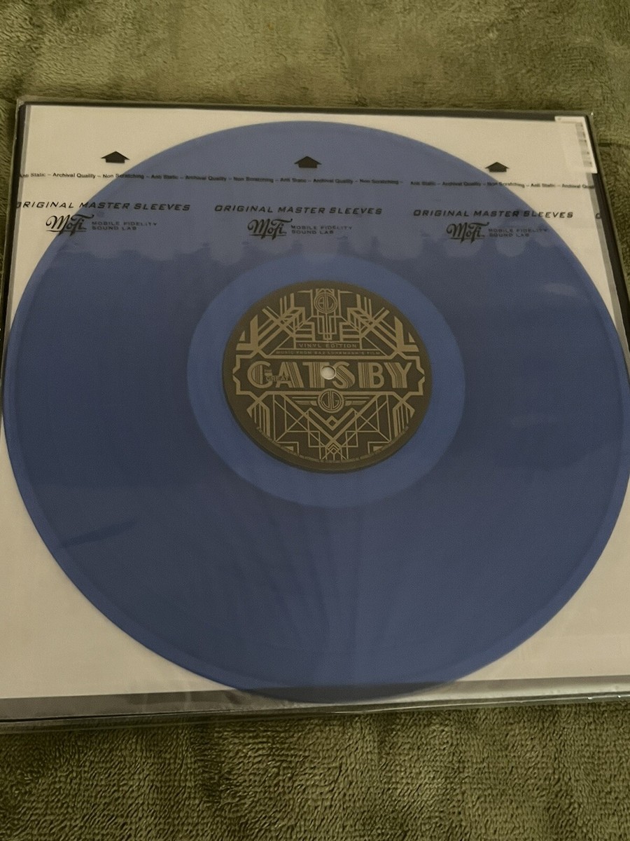 RARE The Great Gatsby Urban Outfitters Translucent Blue Vinyl Lana