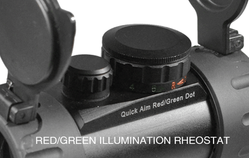 UTG 3.8" ITA Red / Green Dot Sight with Mount SCP-RD40RGW-A - Picture 3 of 8