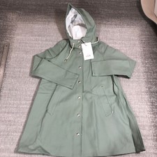 Stutterheim Stockholm Jacket Womens 3xs Xxxs Raincoat Hoodie Unisex Mosebacke
