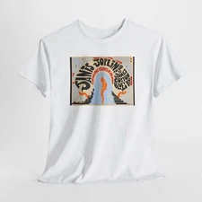 Vintage Janis Joplin Concert Poster T-Shirt, Music Festival Shirt, Rock Band