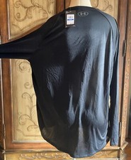 Under Armour Men  s UA Tech 2.0 Long Sleeve Shirt Black, XL NWT